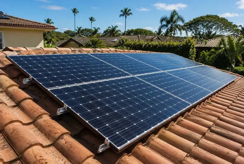 Installation de panneaux solaires à Vaux-en-Bugey